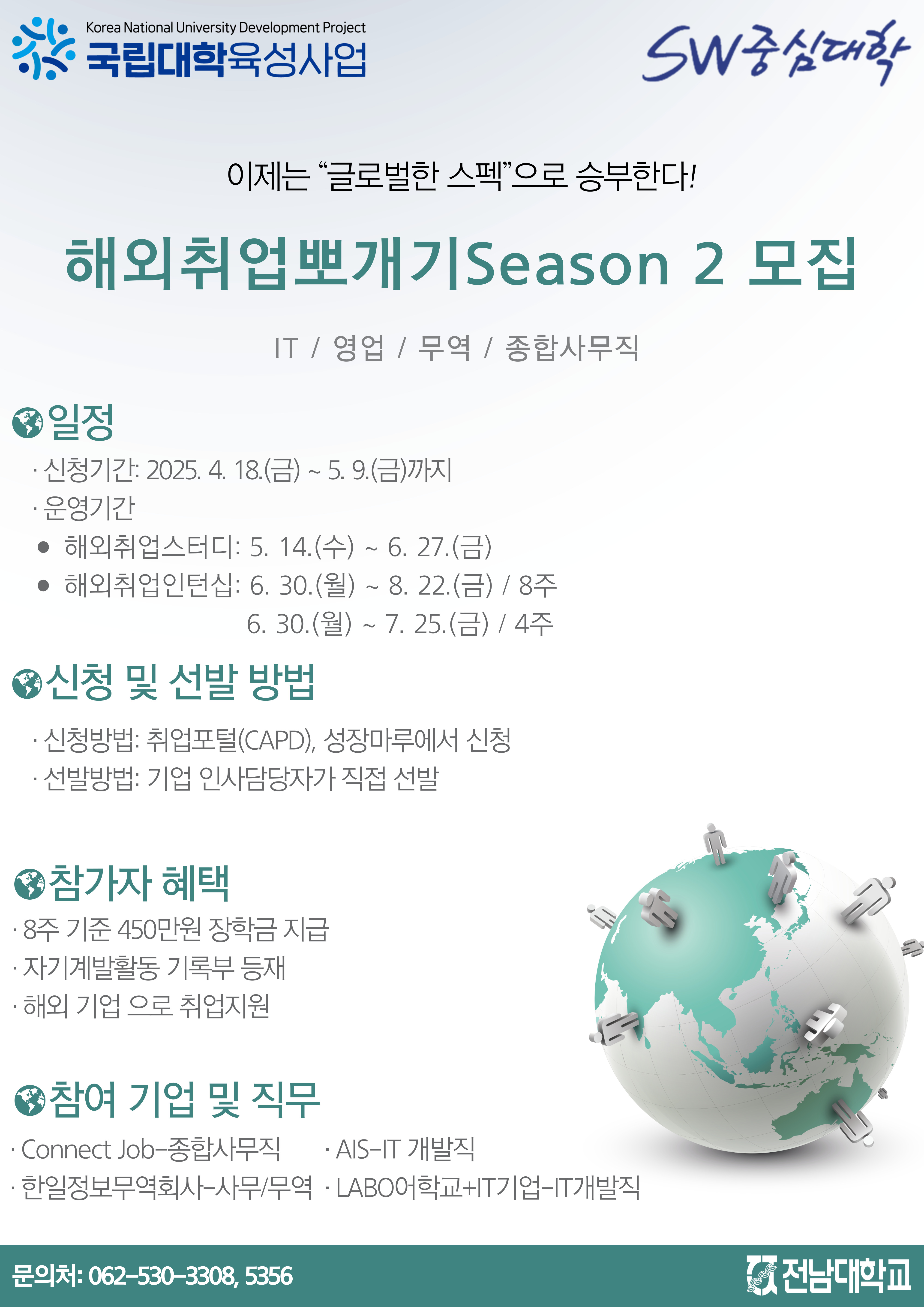 해외취업 포스터